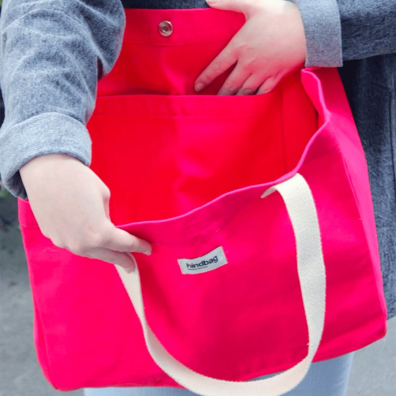 Sac shopping Claude 40cm Holi Fuchsia