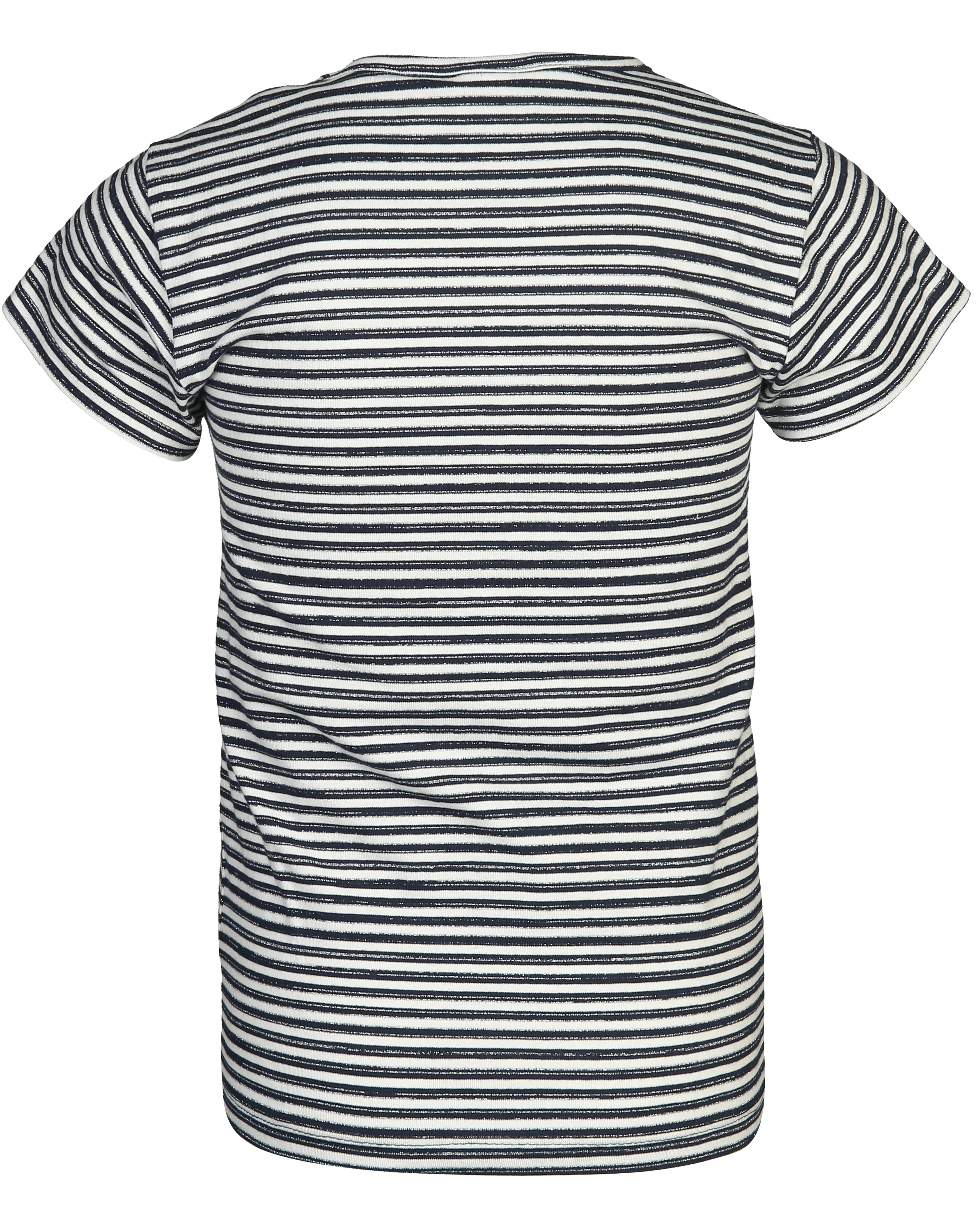 T-Shirt MARGERITE mit Pailletten in navy