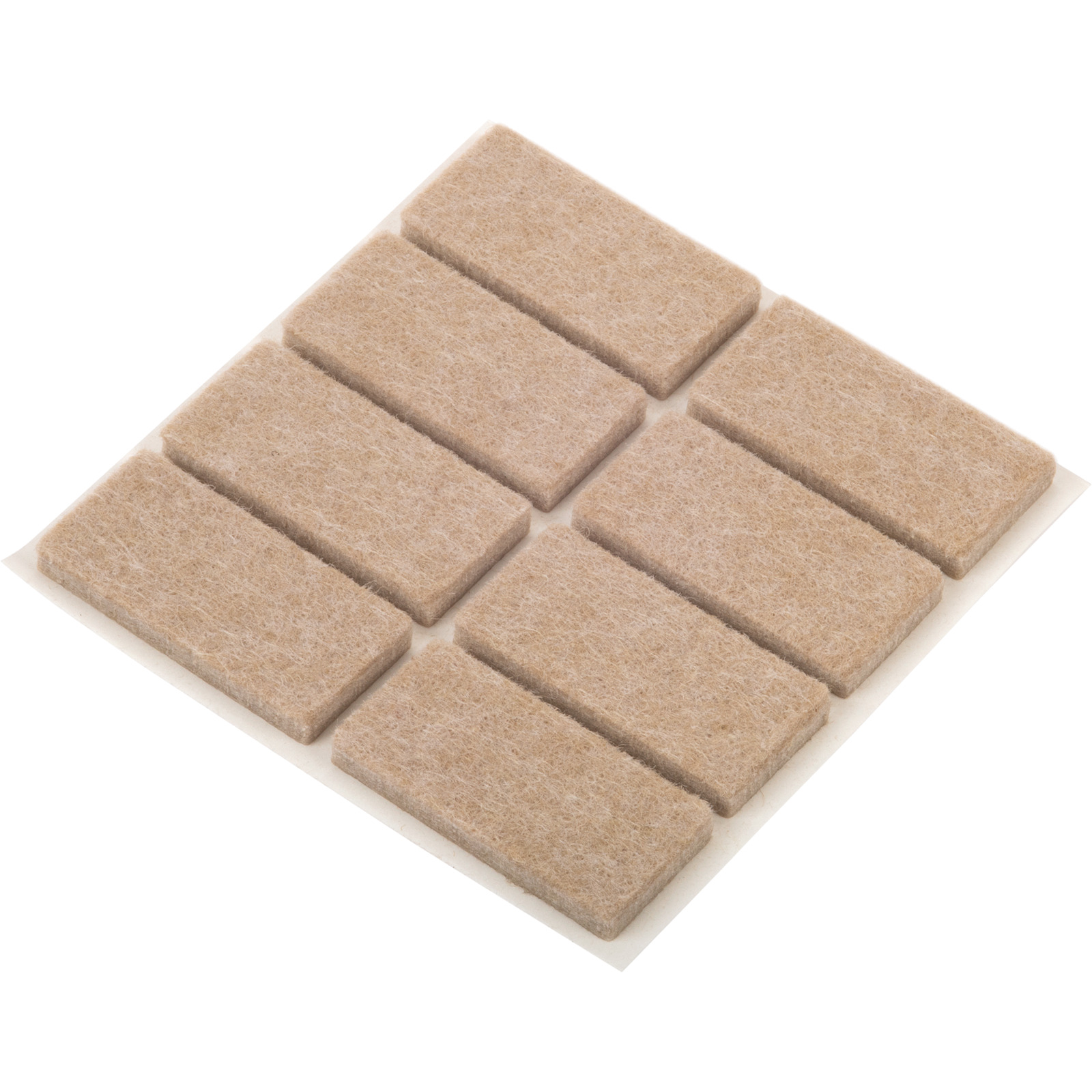 Parkettgleiter klebend, 4x2cm, 8 Stück, beige