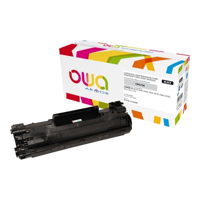 Cartouche laser compatible Canon 728 - noir - Owa K15459OW