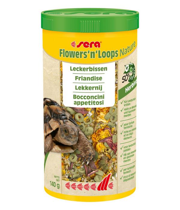 sera Reptilienfutter Flowers'n'Loops Nature, 1