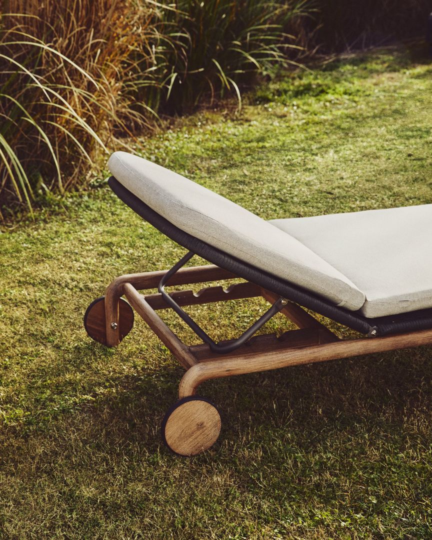 Kave Home   Alipa Outdoor Ligstoel