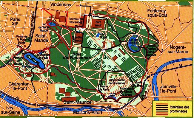 FFRP - VI15 LE BOIS DE VINCENNES A PIED FFRP