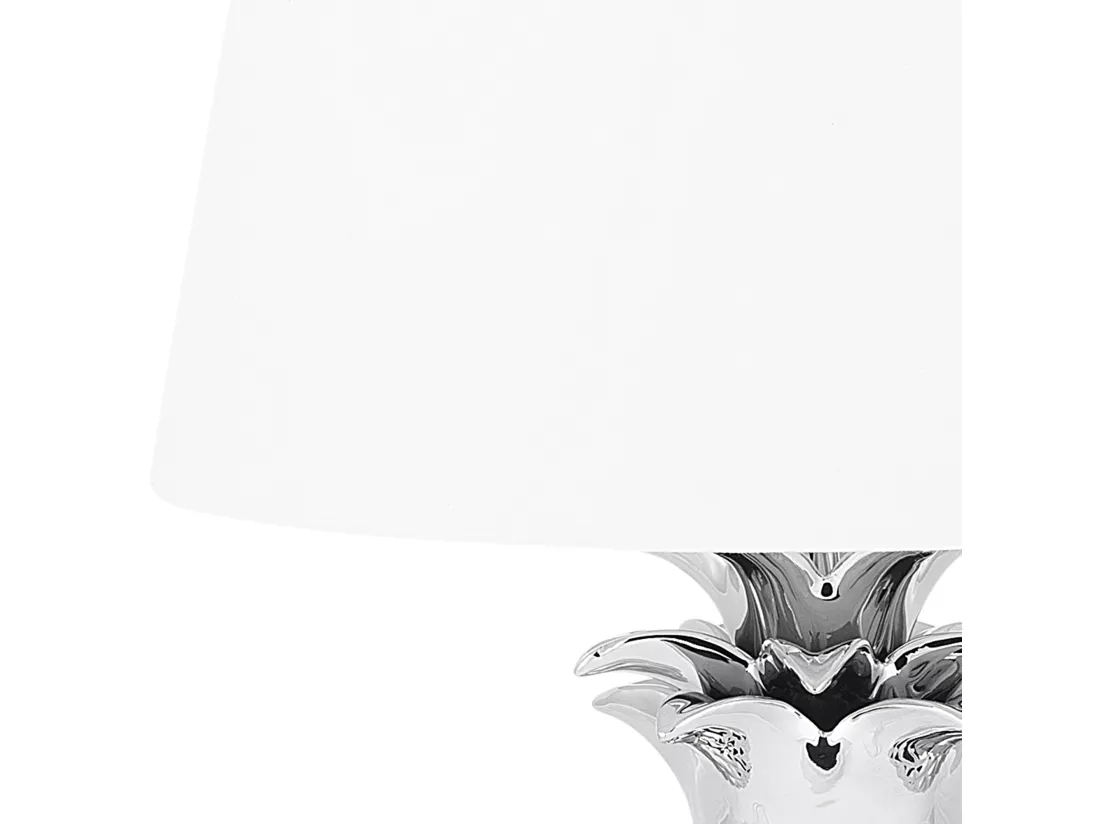 Lampe à poser PINEAPPLE Céramique Argenté