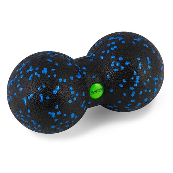 Dobbel massasje og treningsball NS-966 sort/blå