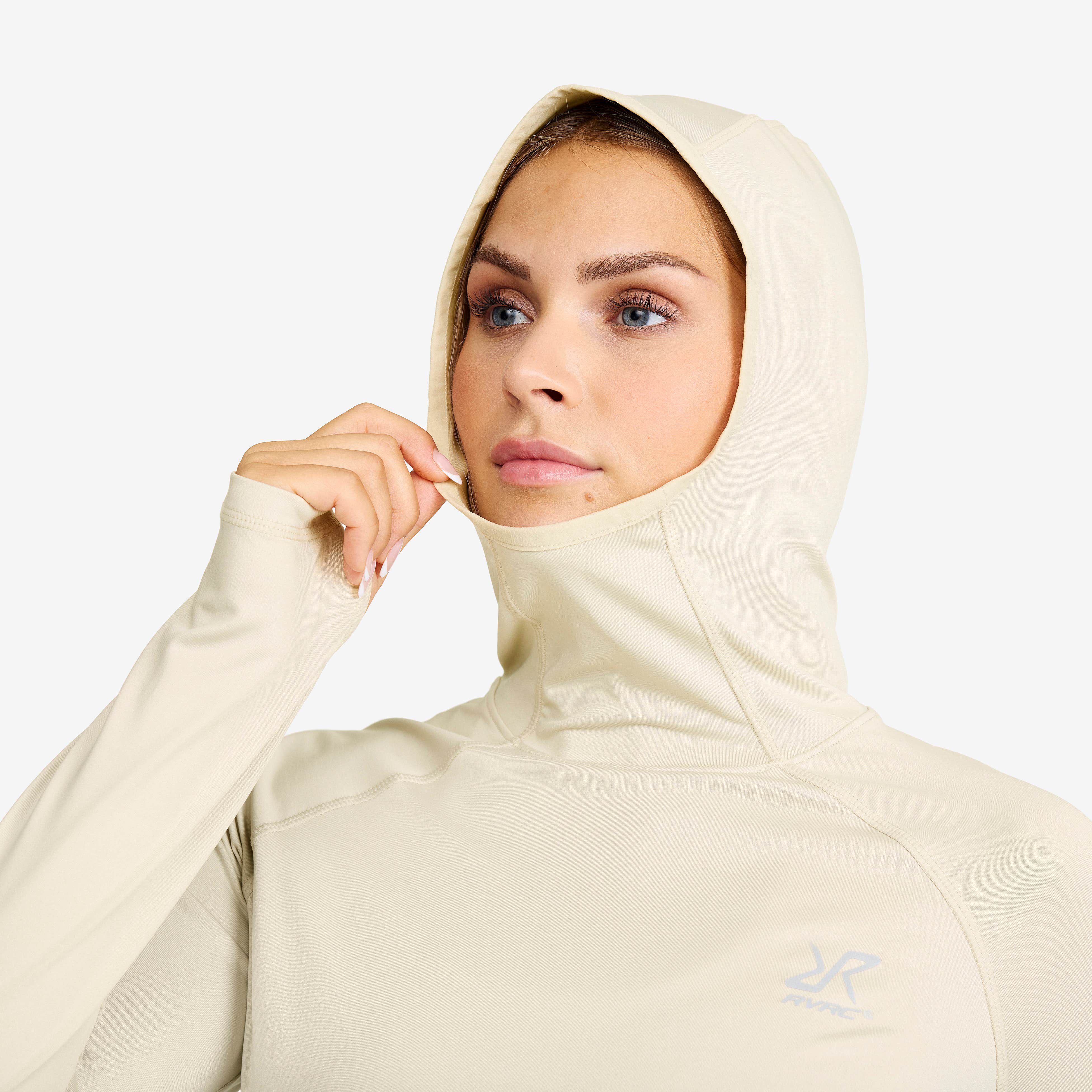 Arches Light Hoodie Dame Oatmeal