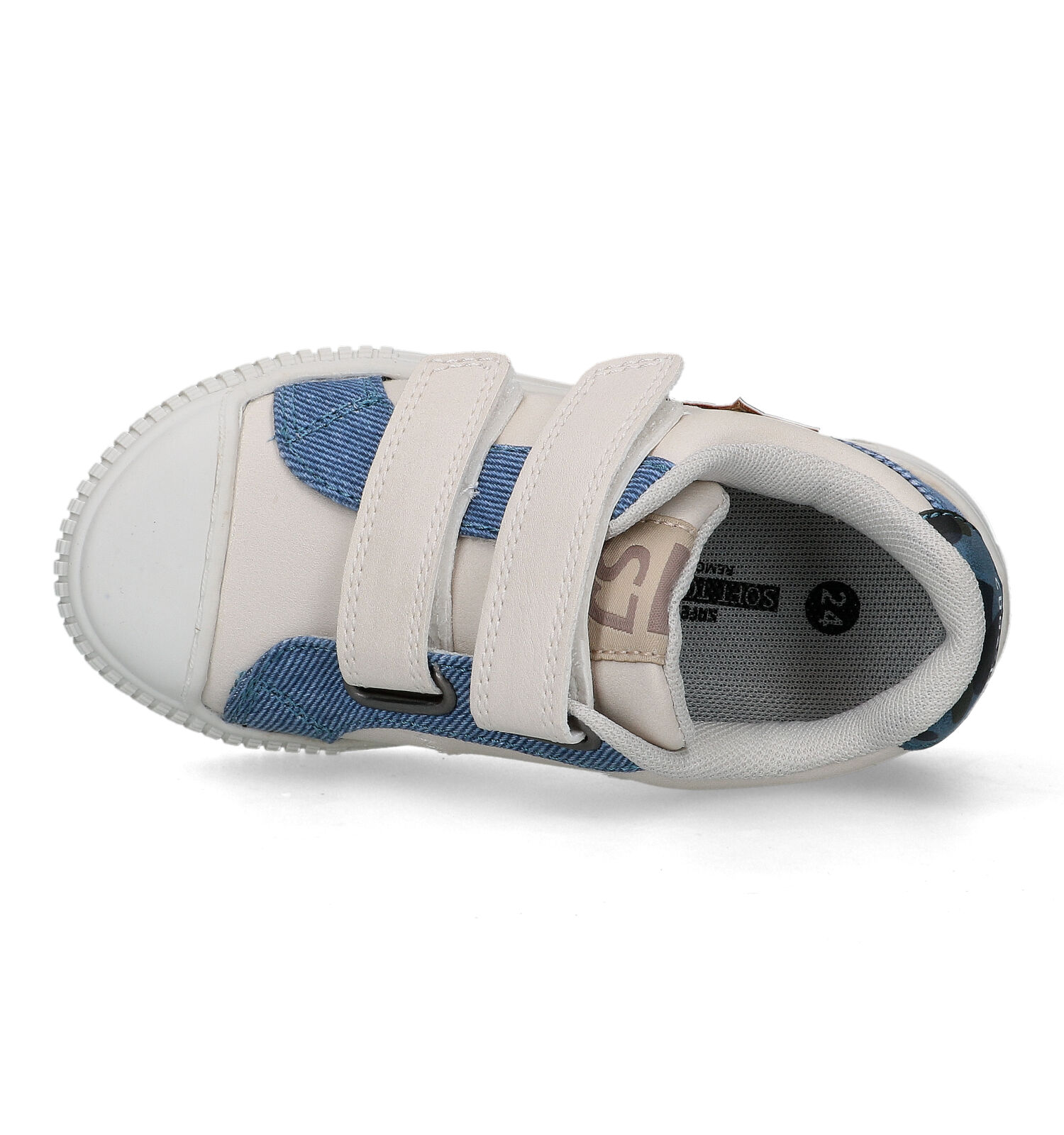 Velcroschoenen beige
