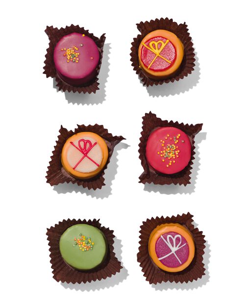 6 petit-fours Saint-Nicolas