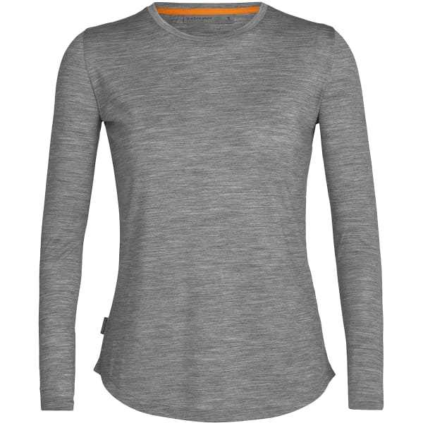 T-shirt randonnée ICEBREAKER W SPHERE II LS TEE METRO HEATHER