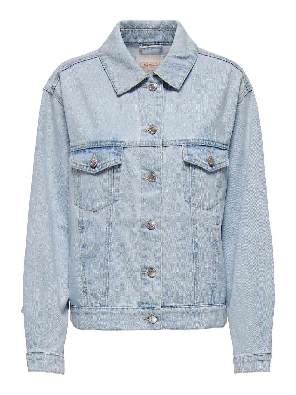 ONLPENNY Jeansjacke Light Blue Denim