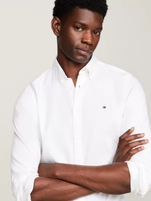Camisa TH Flex Poplin Dobby