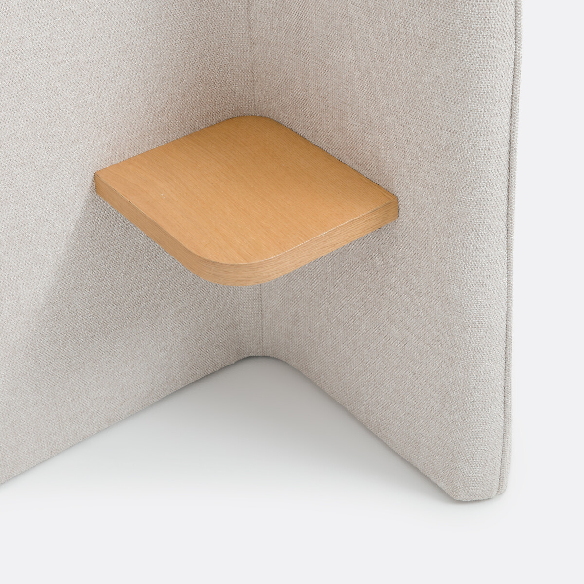 LA REDOUTE INTERIEURS<br>Cabeceira estofada XL com mesas de cabeceira, Jolien
