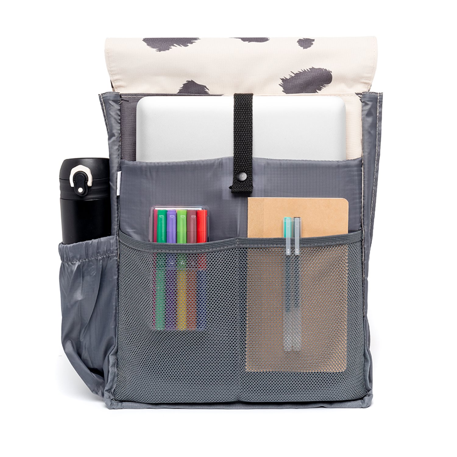 Lefrik Handy Mini Backpack stripes printed cow