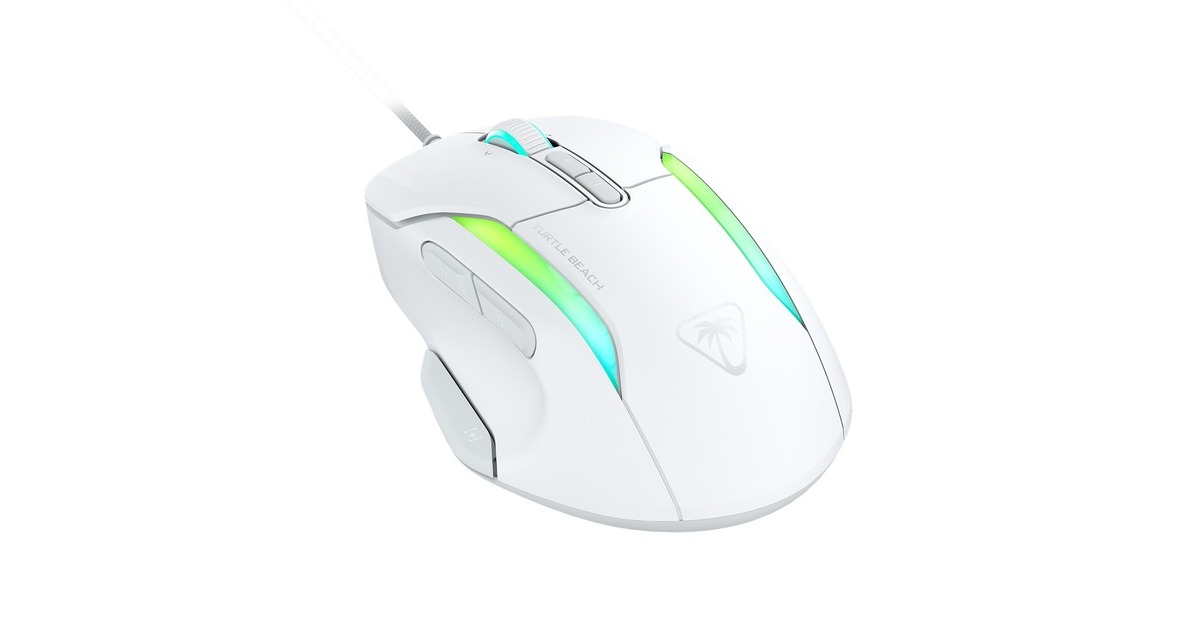 Turtle BeachKone II gaming muis  (Wit, 50 - 26.000 Dpi, RGB)