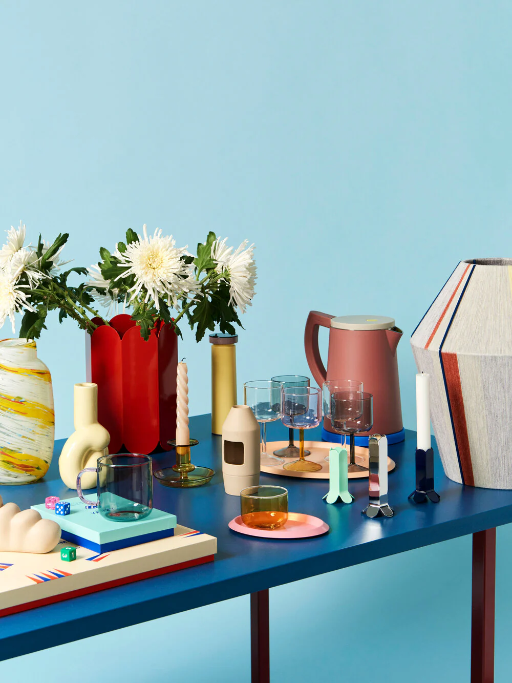HAY  Arcs Vase  - Red
