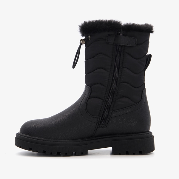 Blue Box meisjes boots met zachte voering zwart