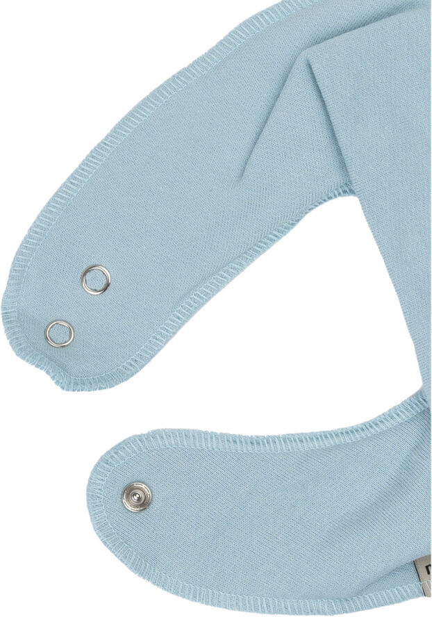 Mikk-Line Cotton Bibs - Triangle Aqua