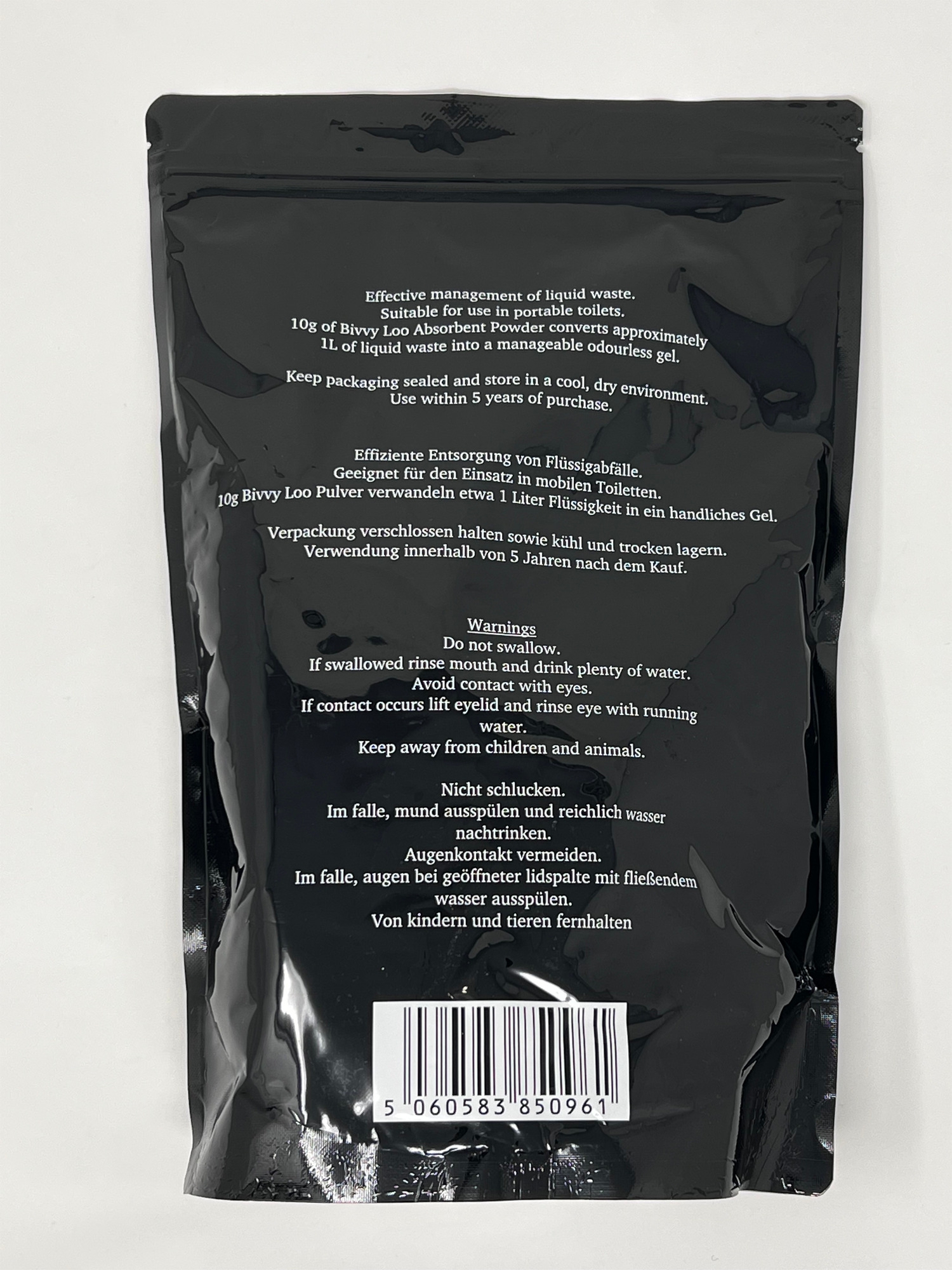 Bivvy Loo Super Absorptionsmittel Pulver