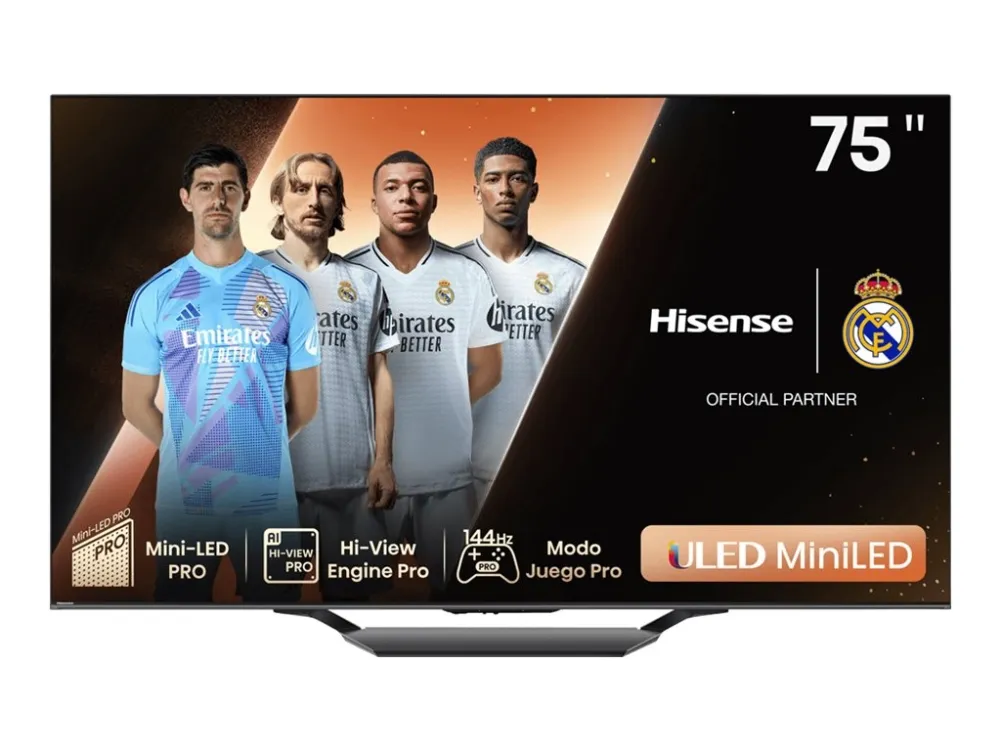Hisense 190,5 cm (75") 4K Ultra HD Smart TV Wi-Fi Charcoal 1500 cd/m² TV med Wi-Fi