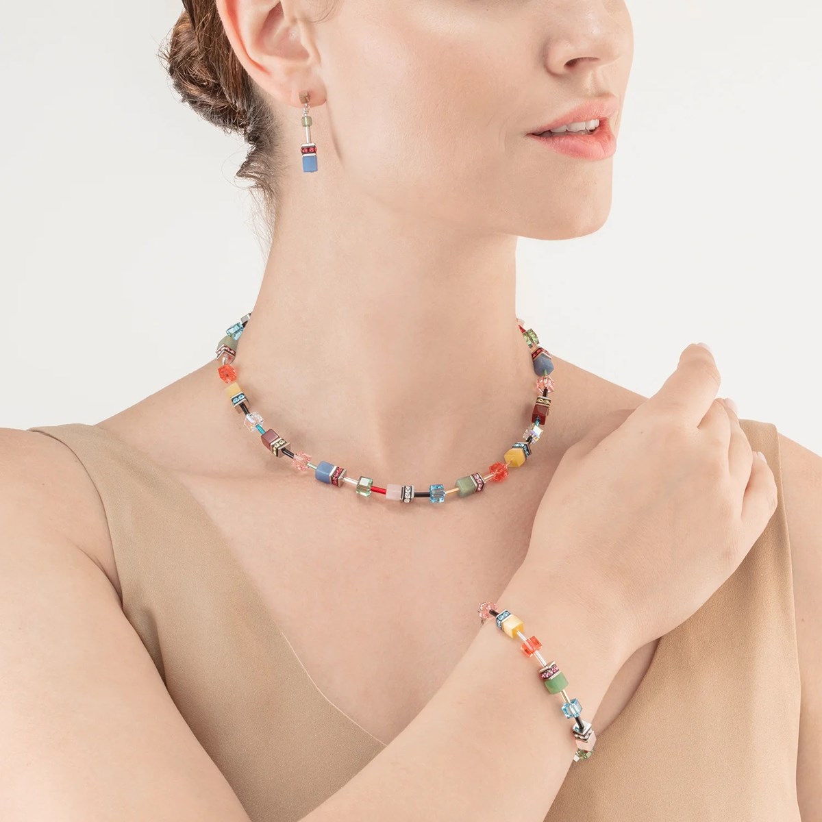 Collier Coeur de lion GeoCUBE Iconic PreciousDelight