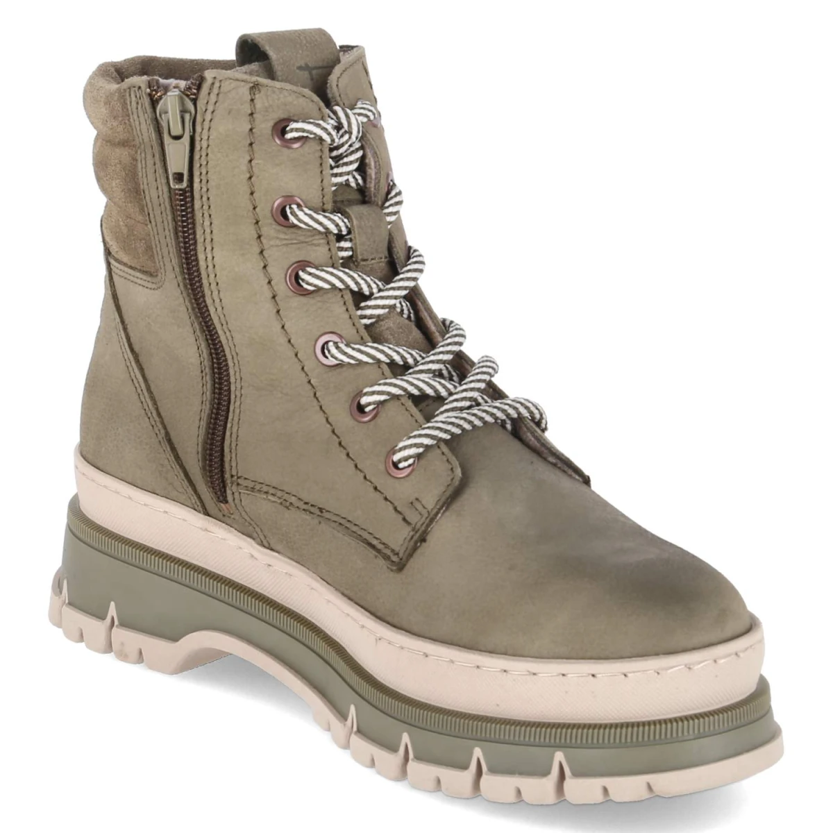 TamarisSchnürboots - OLIVE