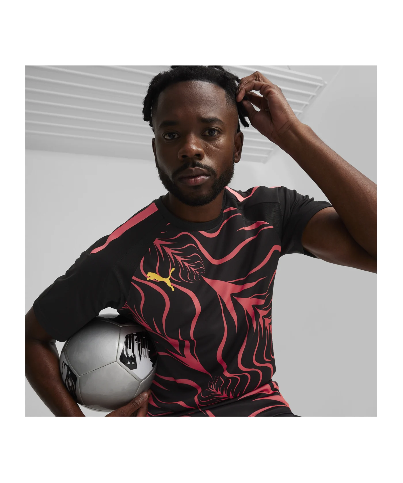PUMA individualLIGA Graphic Trikot Schwarz F57