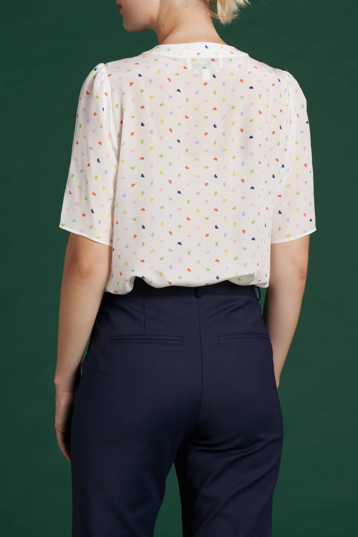 Maison Common| Damen Seidenbluse