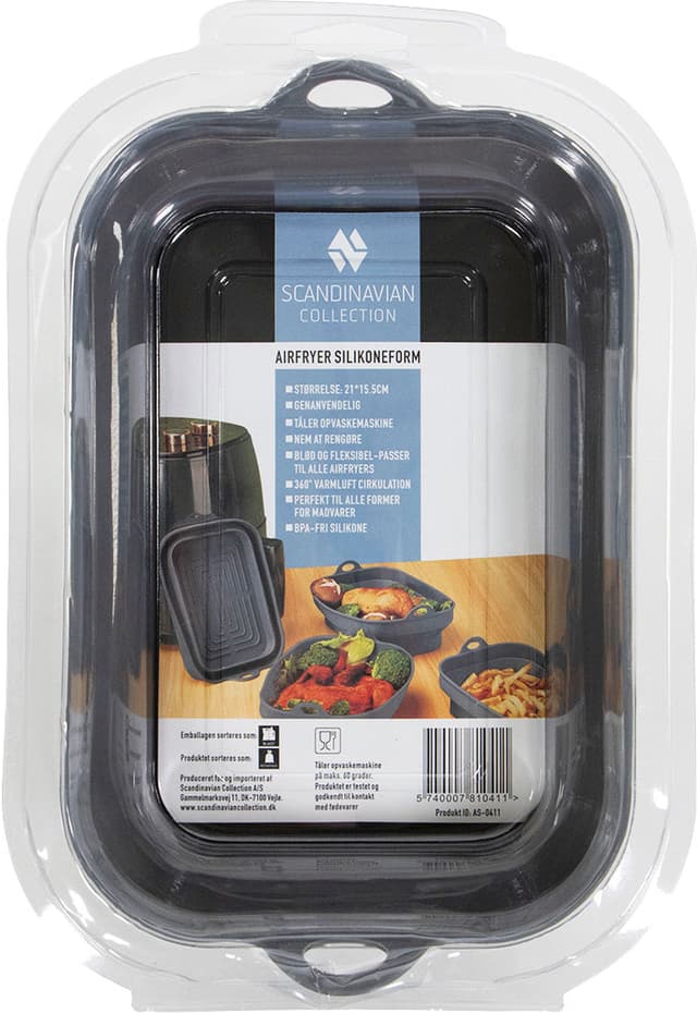 Scandinavian Collection air fryer silikoneform 5740007810411