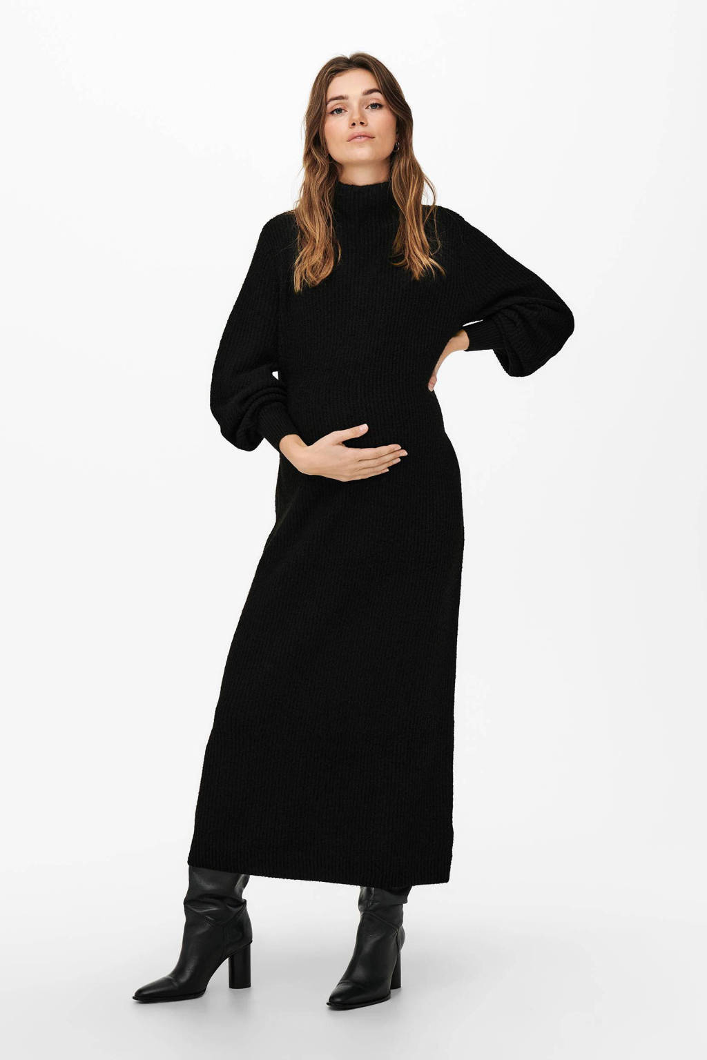 ONLY MATERNITY zwangerschapsjurk OLMLUCCA zwart