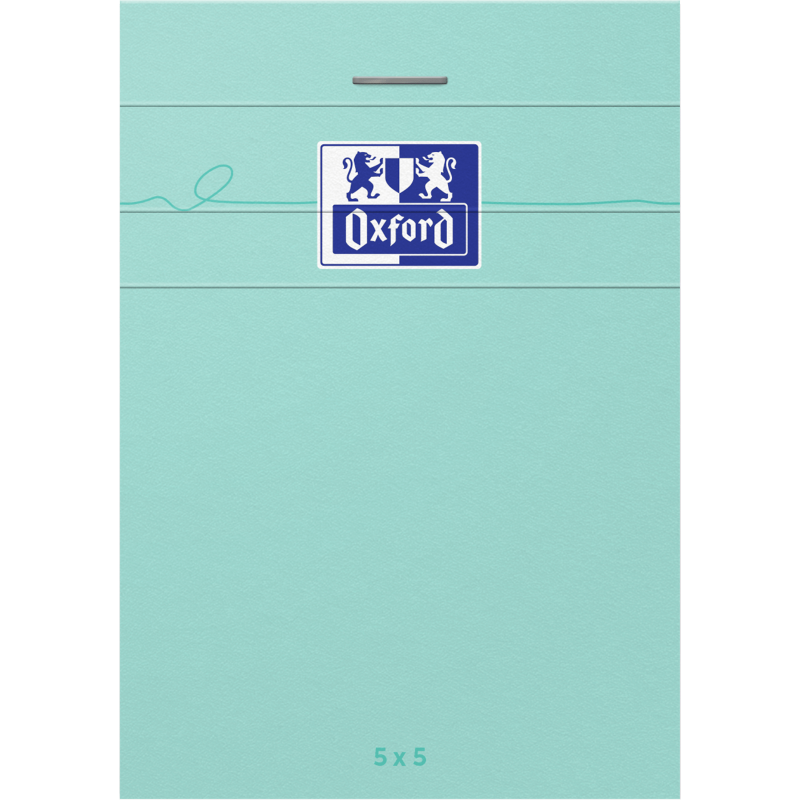 Bloc Oxford Smart Pastel Agrafe 74X105 160P Optik P. Q5/5