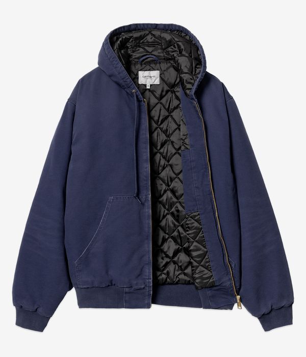 Carhartt WIP OG Active Dearborn Jacke (air force blue aged canvas)