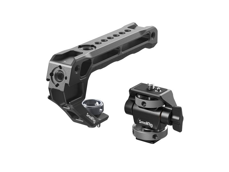 Smallrig Top Handle with Monitor Support Kit Oberer Griff mit Cold-Shoe- und Gewindebefestigung
