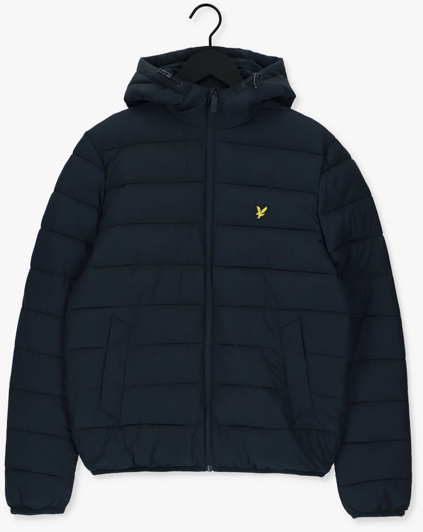 LYLE & SCOTT blauwe lyle & scott gewatteerde jas lightweight puffer jacket