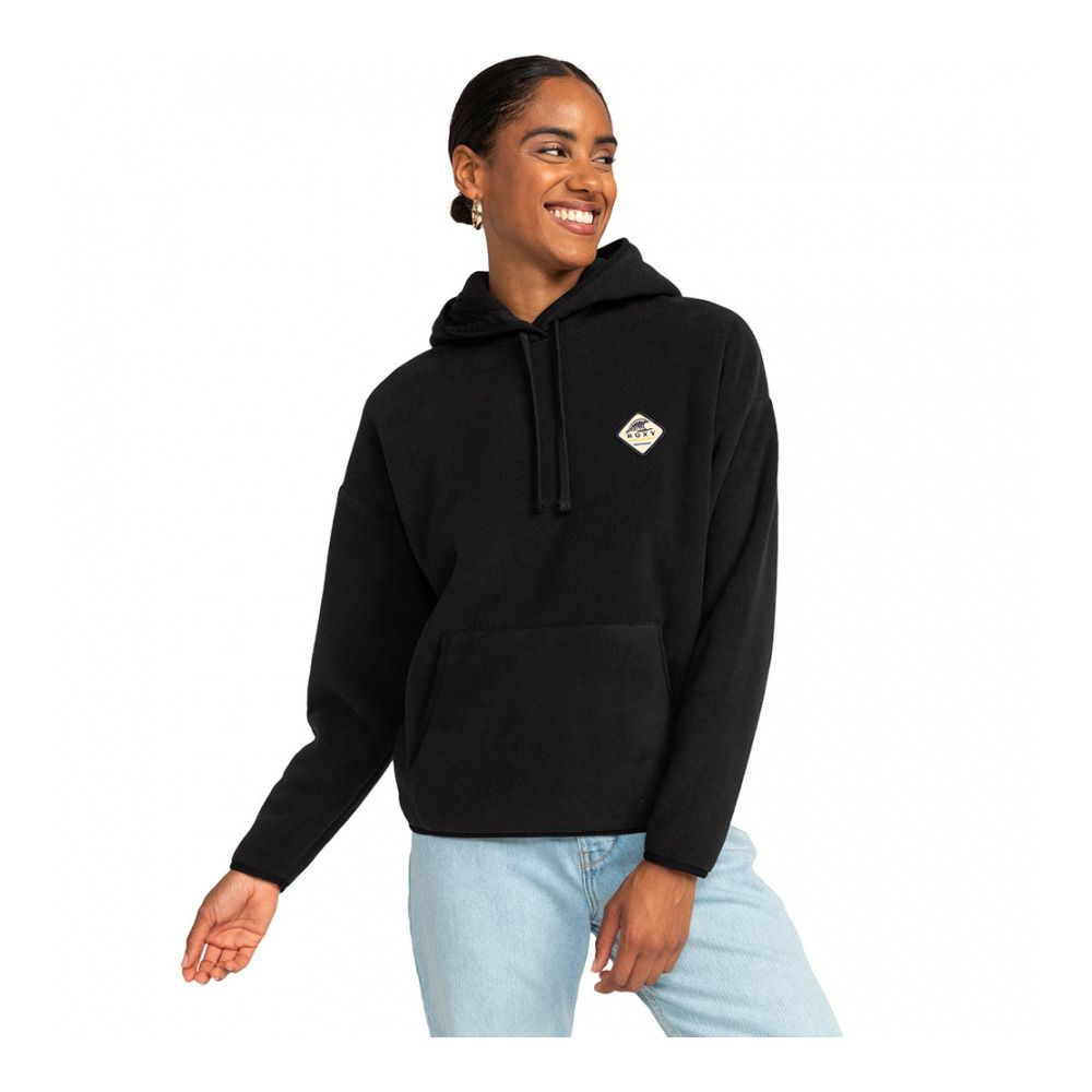 Roxy COOL CALLING - Sweat Femme anthracite
