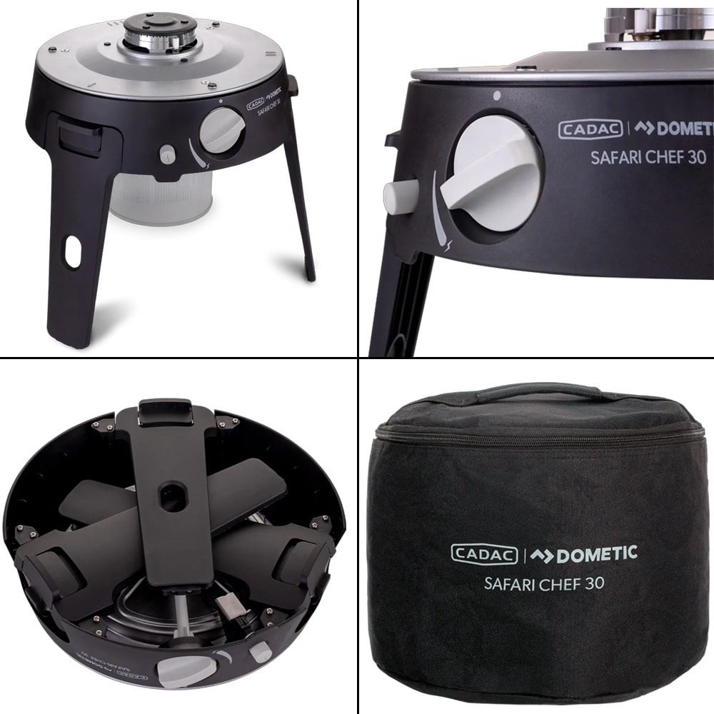 Barbecue CADAC Safari Chef 30 HP Deluxe à cartouche