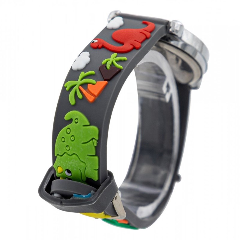 Montre Unisexe CHTIME bracelet Silicone Gris