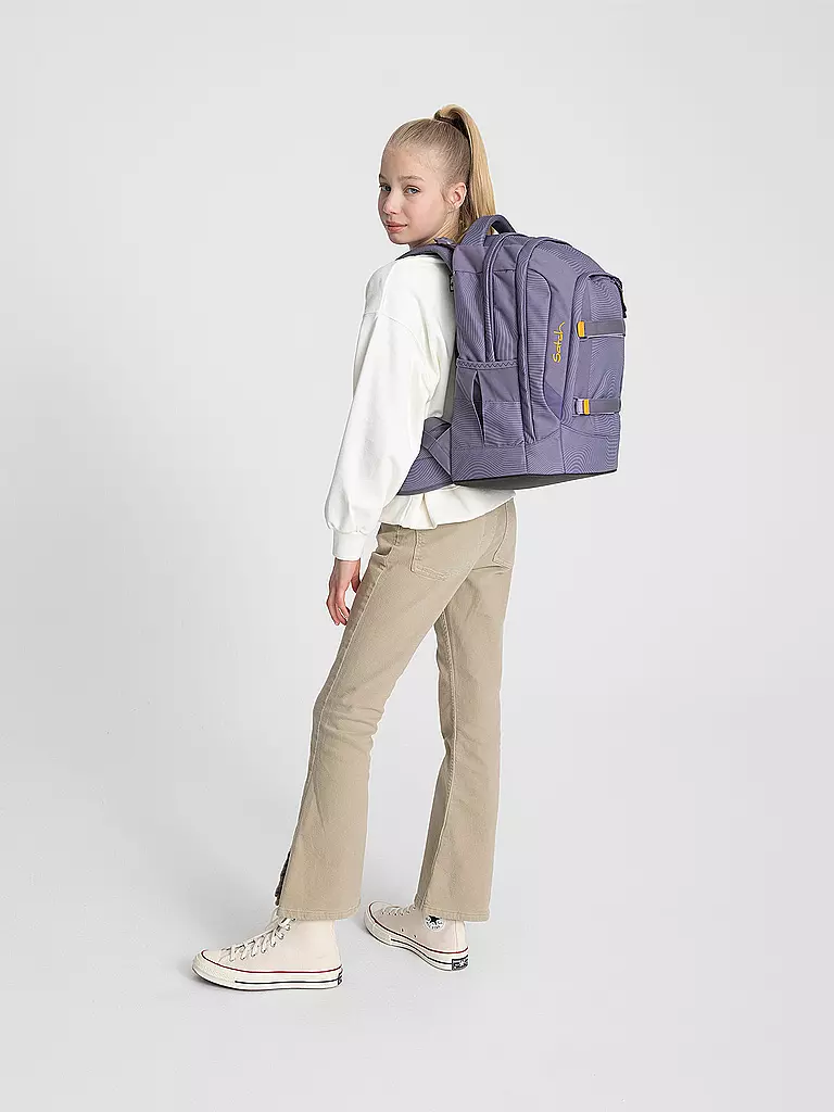 SATCH Schulrucksack Pack - Mesmerize orange