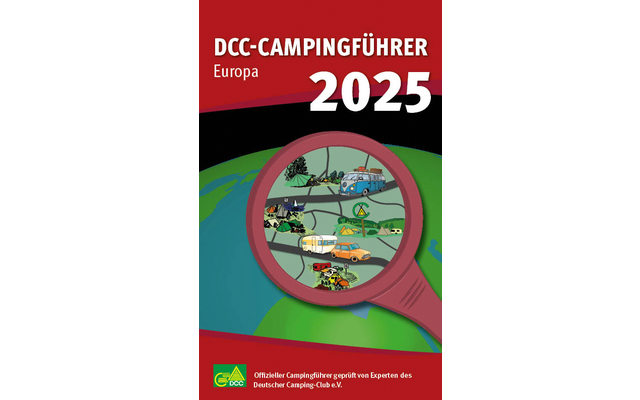 DCC Deutscher Camping-Club Campingführer Europa 2025 Sprache Deutsch