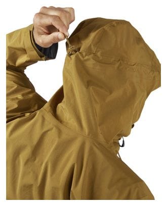 Veste Imperméable Rab Kangri Paclite Plus Marron