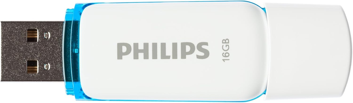 (16GB) Snow Edition USB 2.0 Speicher Stick Flash Drive (FM16FD70B/00) - Weiss