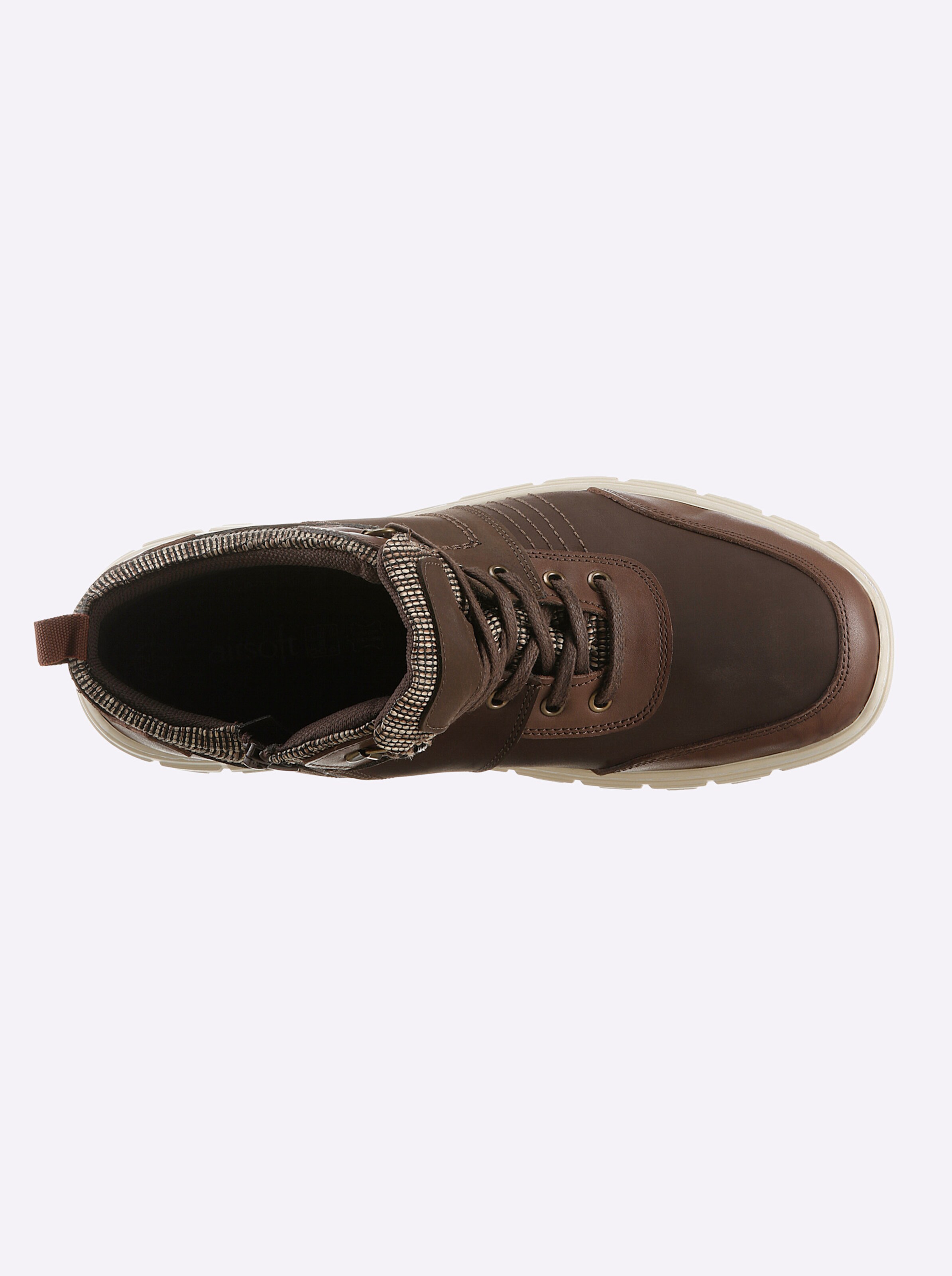 airsoft modern+ Stiefelette in braun