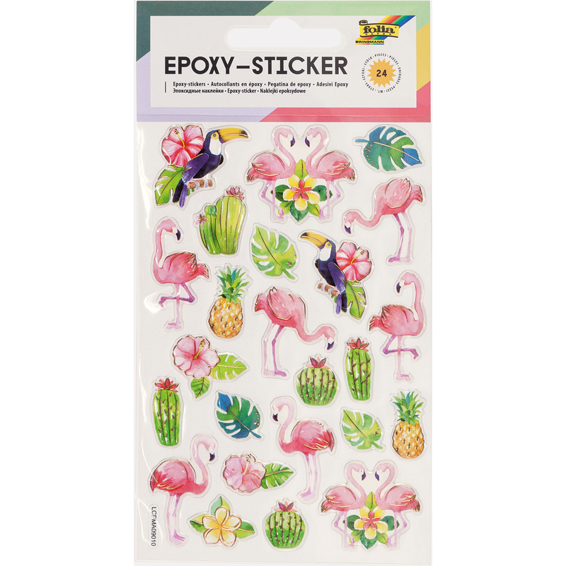 Folia Epoxy-Sticker, Tropical