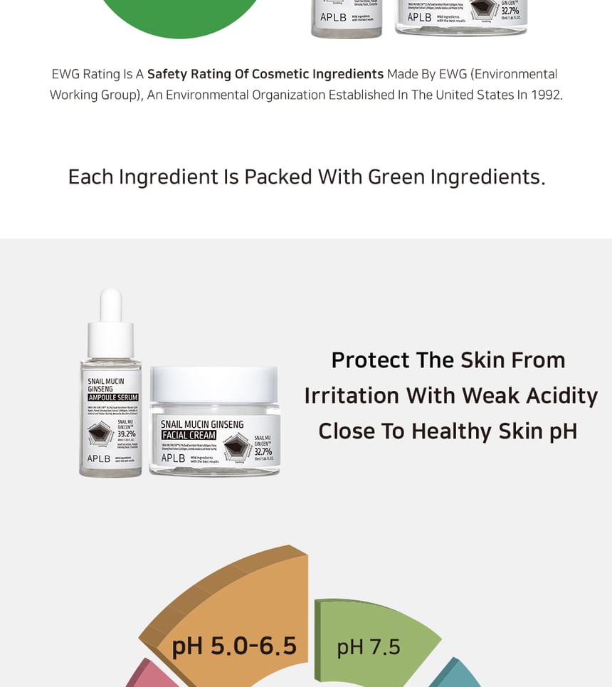 APLB - Slakkenslijm Ginseng Ampullen Serum Set