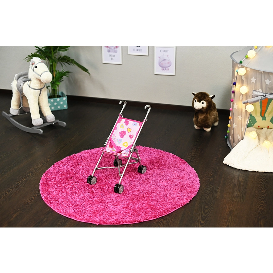 knorr toys®Puppenbuggy Sim - colorful hearts