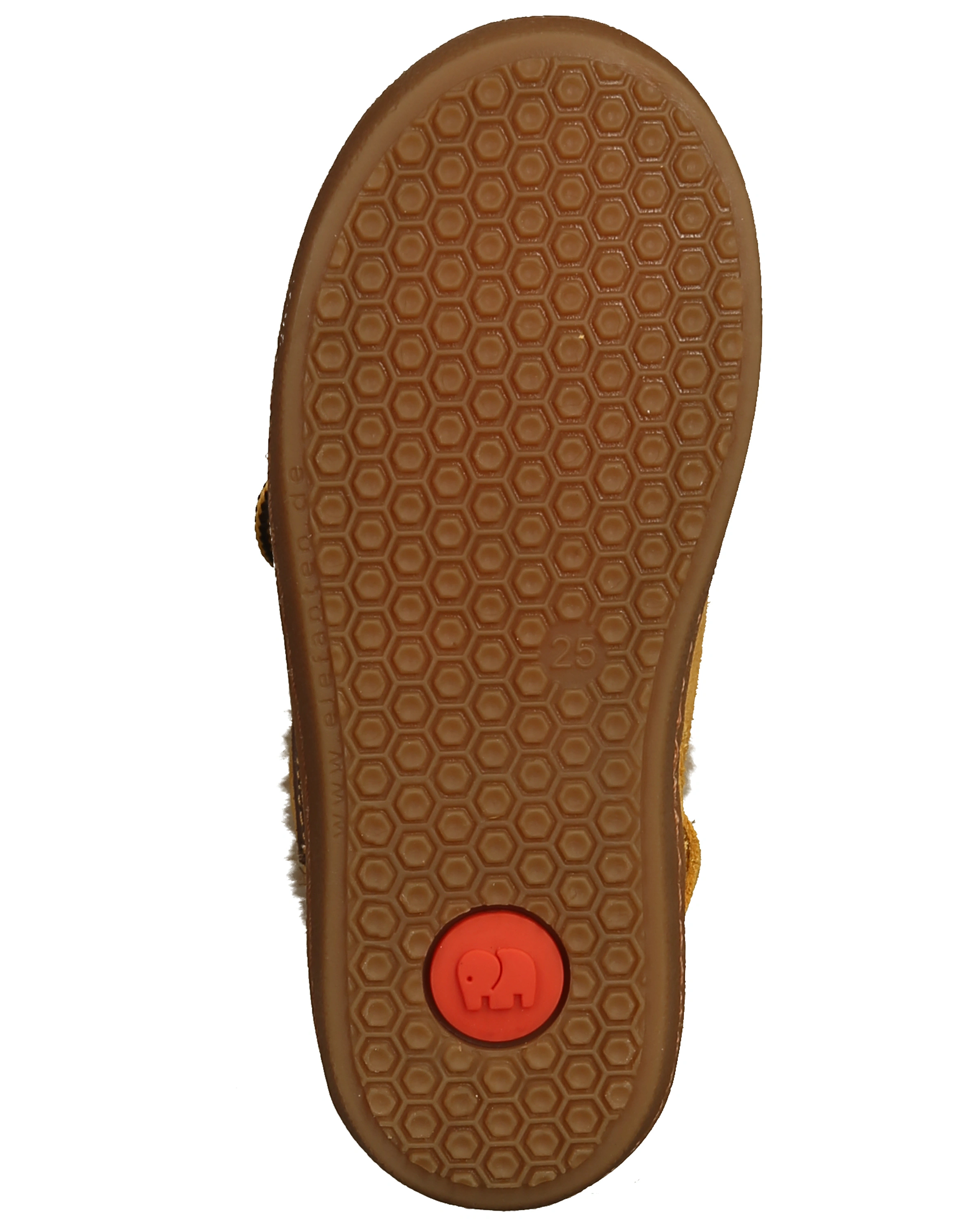 Leder-Schnürstiefel MERLIN MAX gefüttert in giallone/toffee