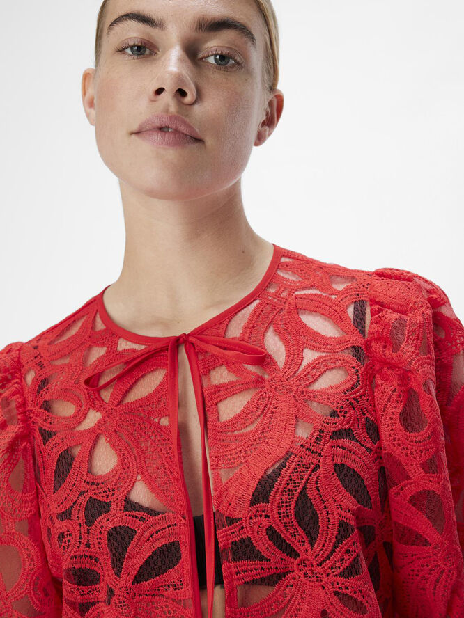 Object OBJROSE 3/4 RE TOP E AU 24 Flame scarlet