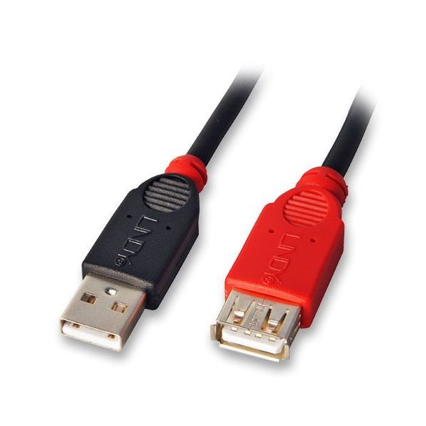 Lindy Cabo USB 2.0 Extensão M/f 5m Amplificada (42817) - 42817