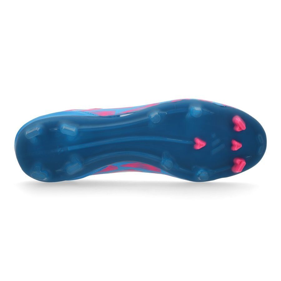 adidas F50 League FG/AG Reemergence - Bleu/Blanc/Rose