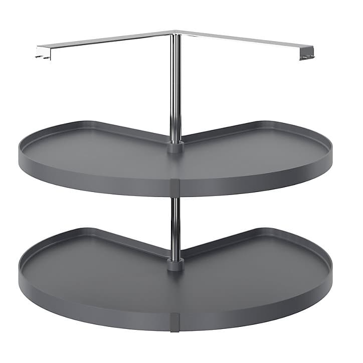 Carrousel d'angle 3/4 pour meuble de cuisine GoodHome Pebre 93 cm