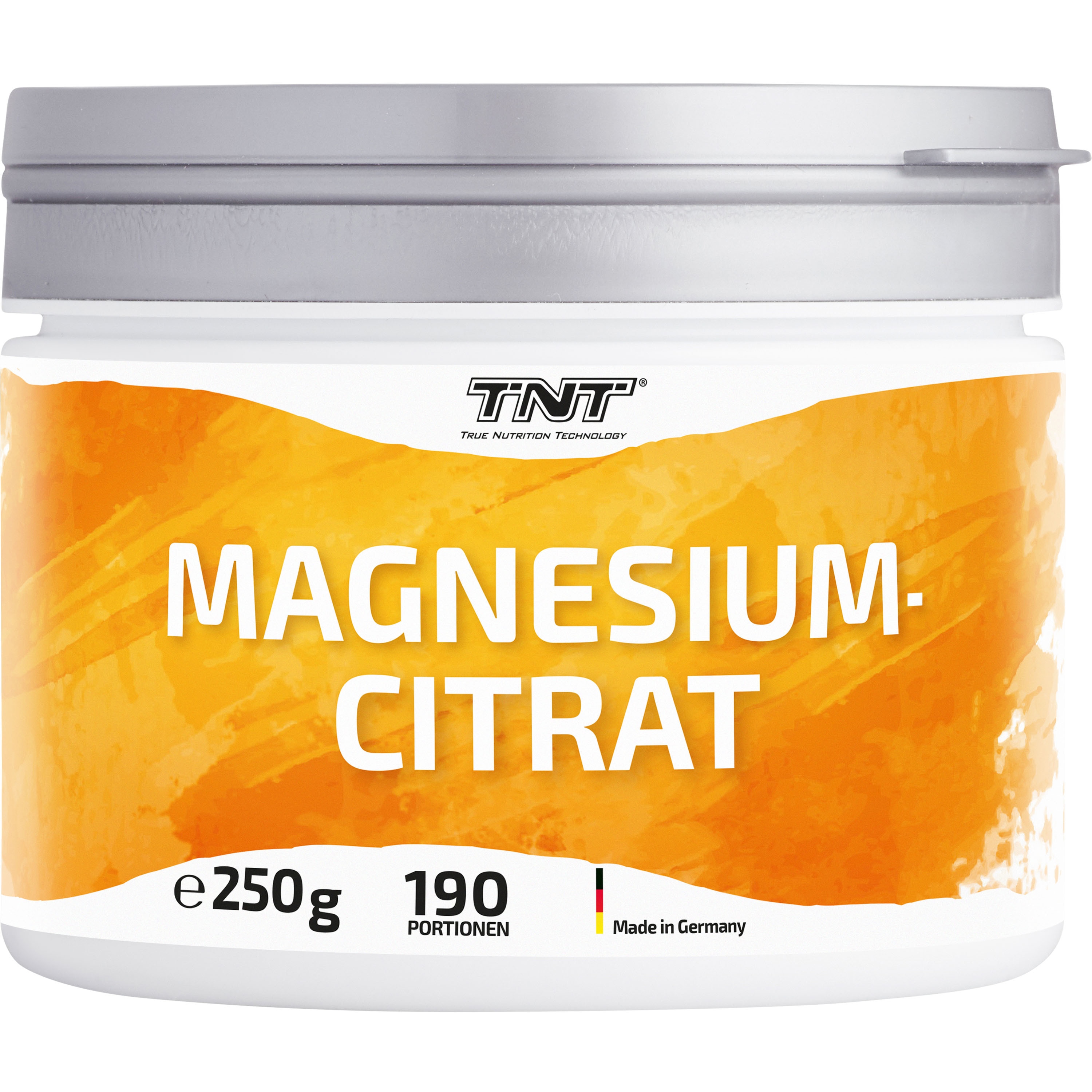 TNT Magnesium-Citrat 200mg hochwertiges Magnesium Citrat pro Portion